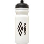 Umbro Mens 625Ml Sports Lid Water Bottle Clear/Black/Black