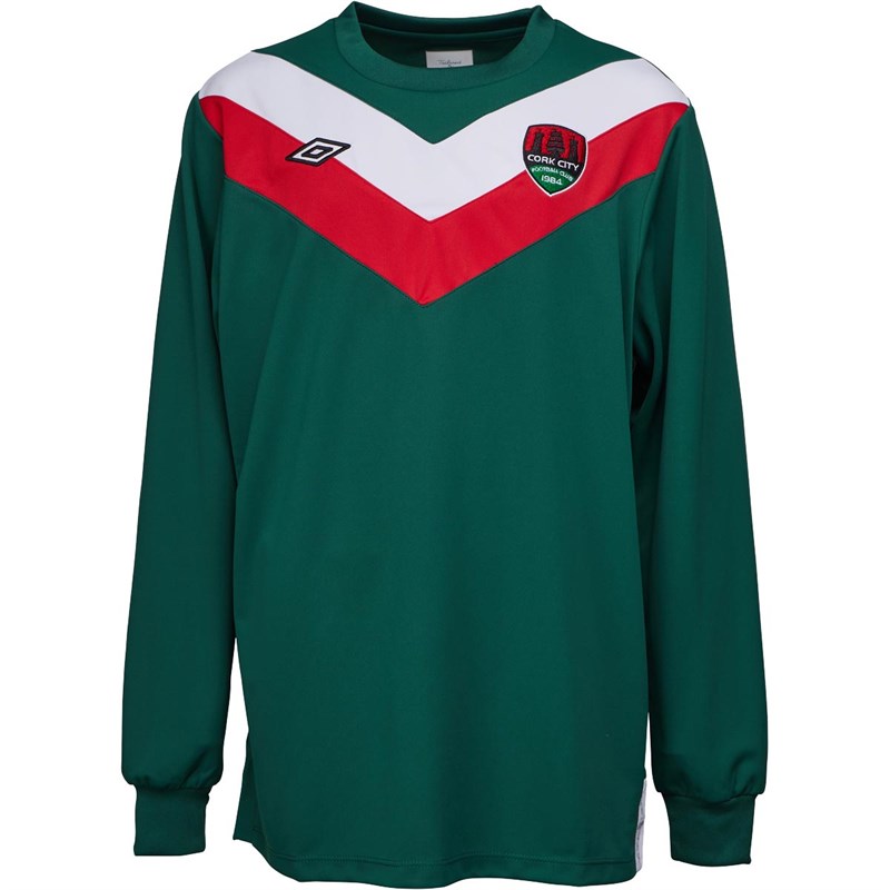 Buy Umbro Boys Junior CCFC Cork City 2012/13 Long Sleeve Home Jersey