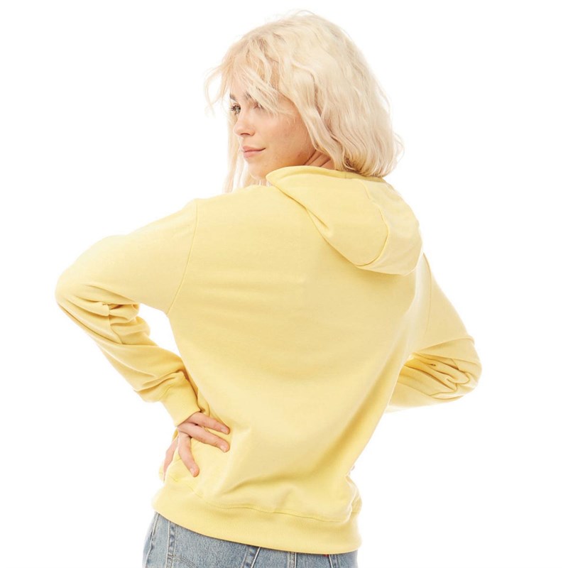 Umbro Womens Projects Classic Over The Head Hoodie Sunshine/White