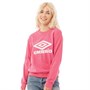 Umbro Sweat Femme Rose Vif