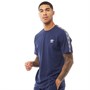 Umbro Męskie Retro T-Shirt Granatowy