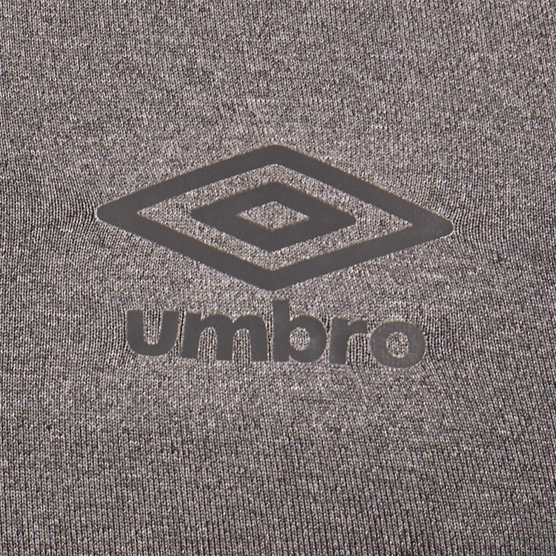 Umbro Mens Compression Short Sleeve T-Shirt Grey