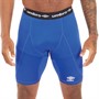 Umbro Short Compression Homme Bleu