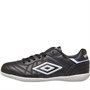 Umbro Junior Speciali Eternal Club IC Indoor Football Boots Black/White/Clematis Blue