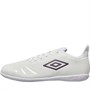 Umbro Mens Ux Accuro III Club IC Indoor Football Boots White/Plum