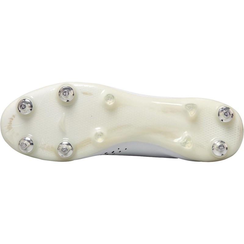 Umbro Mens Velocita IV Premier SG Soft Ground Football Boots White/Black/Acid Lime