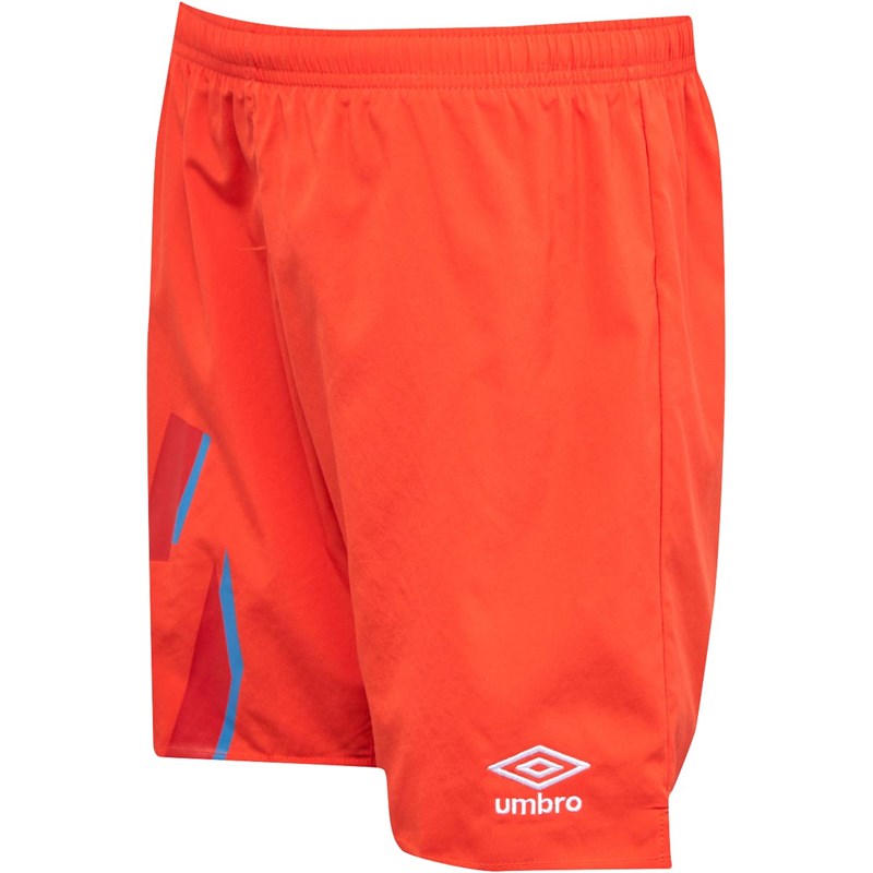 orange umbro shorts