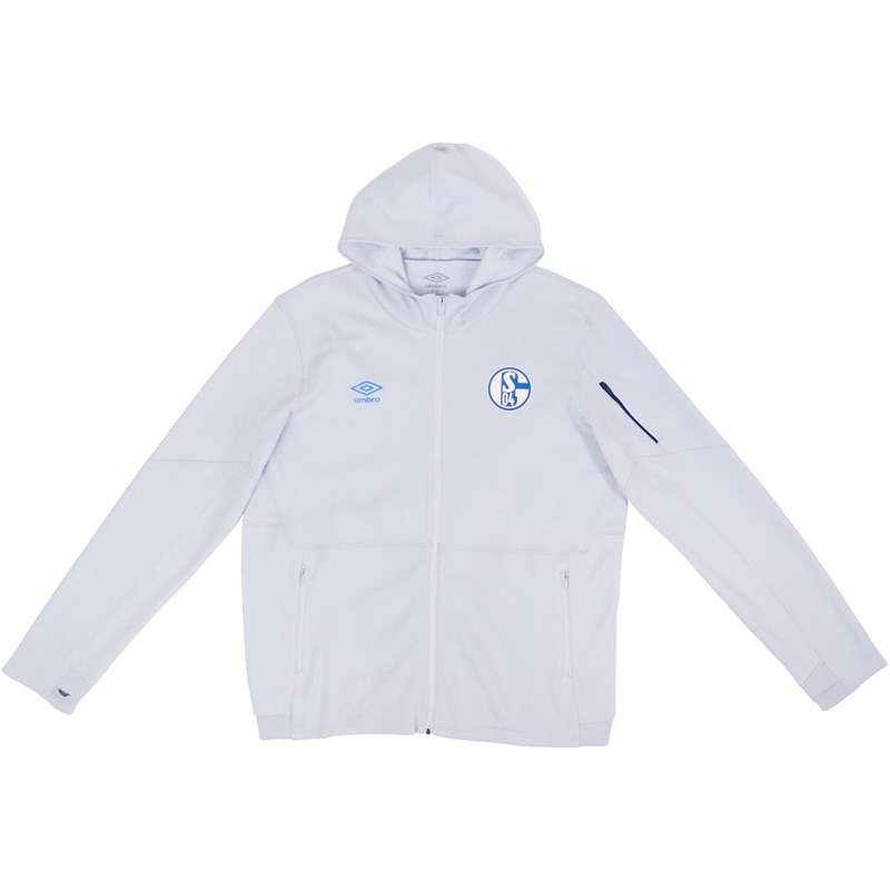 Umbro Heren S04 Schalke Travel Hoodie Blauw