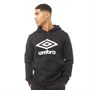 Umbro Sweat à Capuche Active Style Large Logo Homme Noir
