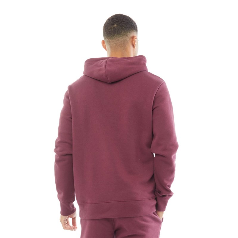 Umbro Sweat à Capuche Active Large Logo Homme Rouge