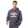 Umbro Sweat à Capuche Active Style Large Logo Homme Bleu