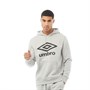 Umbro Sweat à Capuche Active Style Large Logo Homme Gris