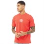 Umbro Męskie Active Style T-Shirt Czerwony
