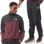 Umbro Mens Active Style Woven Tracksuit Black/Merlot