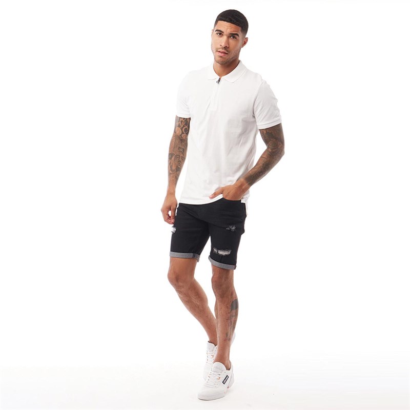 Ringspun Mens Jupiter Shorts Black