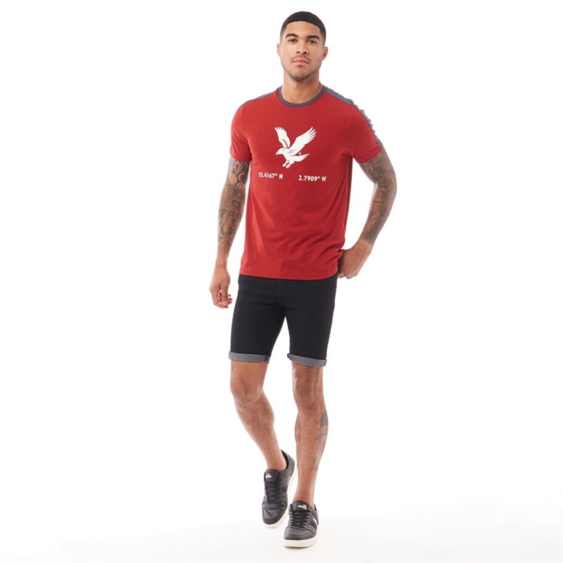 Ringspun Mens Neptune Shorts Black