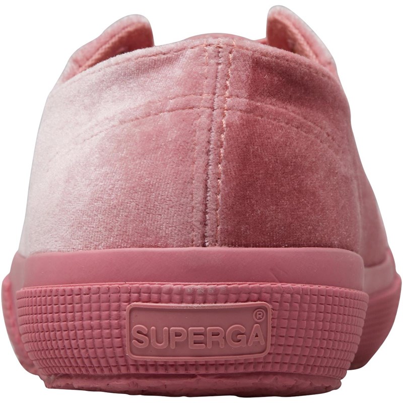 superga pink velvet
