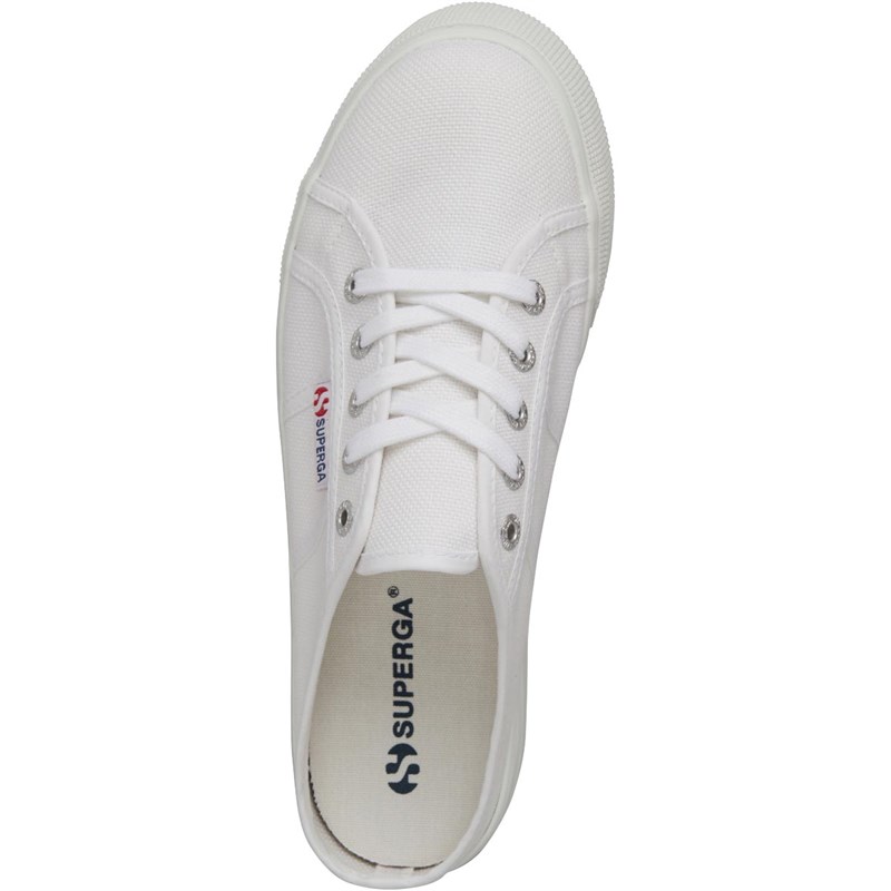 superga pumps white