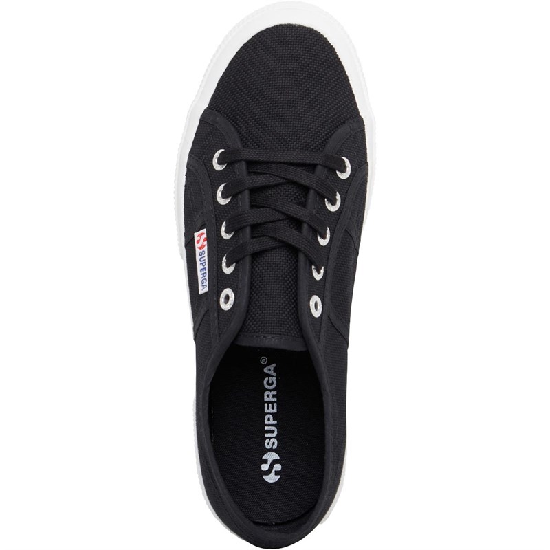 Superga Womens 2750 Canvas Pumps Black