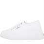 Superga Dame 2287 Lærredgummisko Hvid