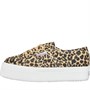 Superga Dames 2790 Fantasy Cotu Canvas en gympen Luipaard Print