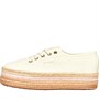 Superga Womens 2790 Cotcoloropew Platform Canvas Pumps Beige/Light Sand