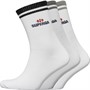 Superga Three Pack Crew Socks White