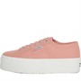 Superga Womens 2790 Cotw Linea Up And Down Platform Canvas Pumps Pink Dusty/Favorio