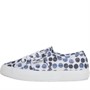 Superga Womens 2750 Fantasy Cotu Pumps White/Navy Dots