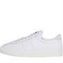Superga Womens 2843 Club S Comfort Leather Trainers White/Azure
