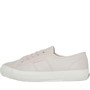 Superga Womens 2750 Tumbled Leather Pumps Pink Almond/Favorio