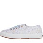 Superga Womens 2750 LSF Flower Mix Pumps Soft Violet Sun