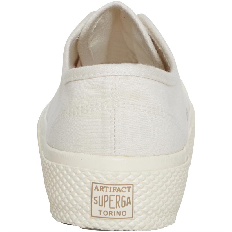 Superga Mens 2435 CD 162 Trainers White Mastice