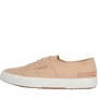 Superga Mens 2750 Organi Canvas Natural Dye Adv Trainers Mangosteen