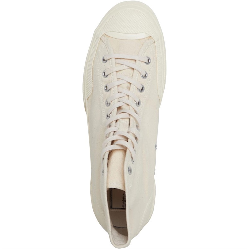 Superga Mens 2433 W C1150 Hi Top Trainers White