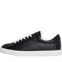 Superga Mens 2843 Club S Vegan Leather Trainers Black/White Avorio