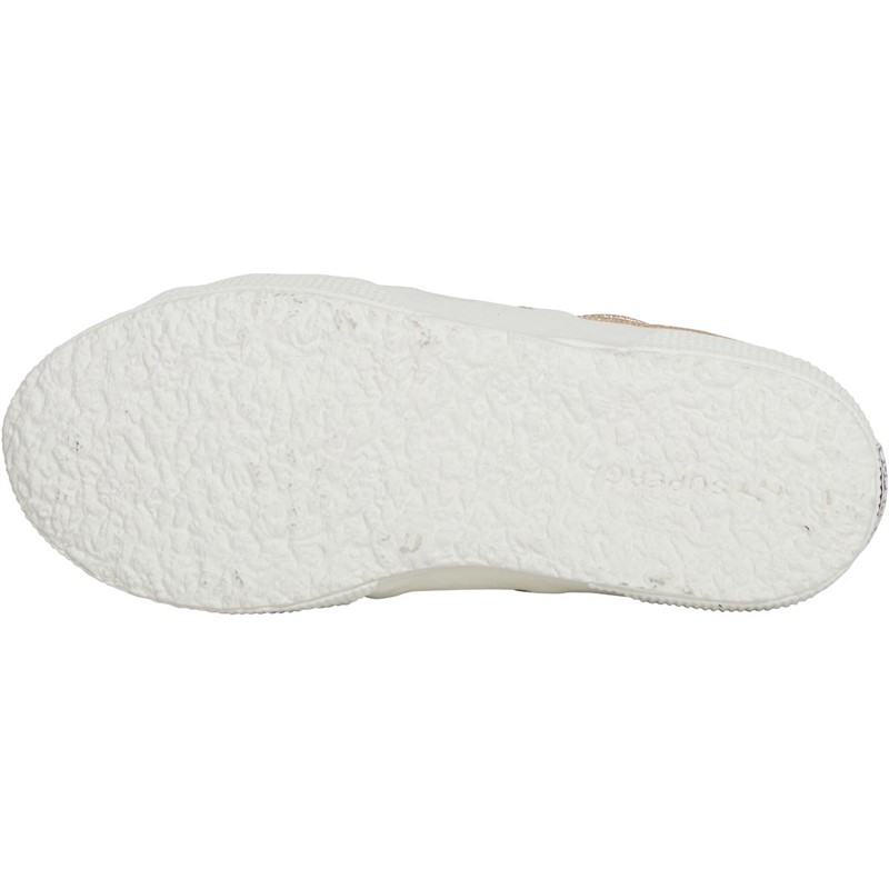 Superga Girls 2750 Metallic Canvas Pumps Pink Skin Matt/Favorio