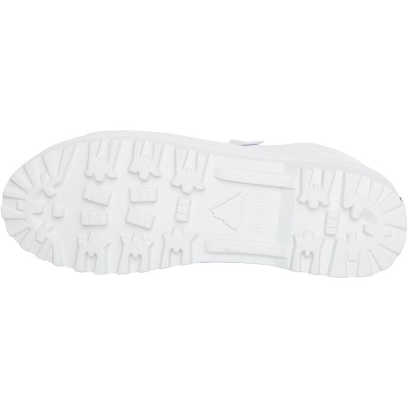 Superga Baskets Montantes 2341 Alpina Resin Eyelets Femme Blanc