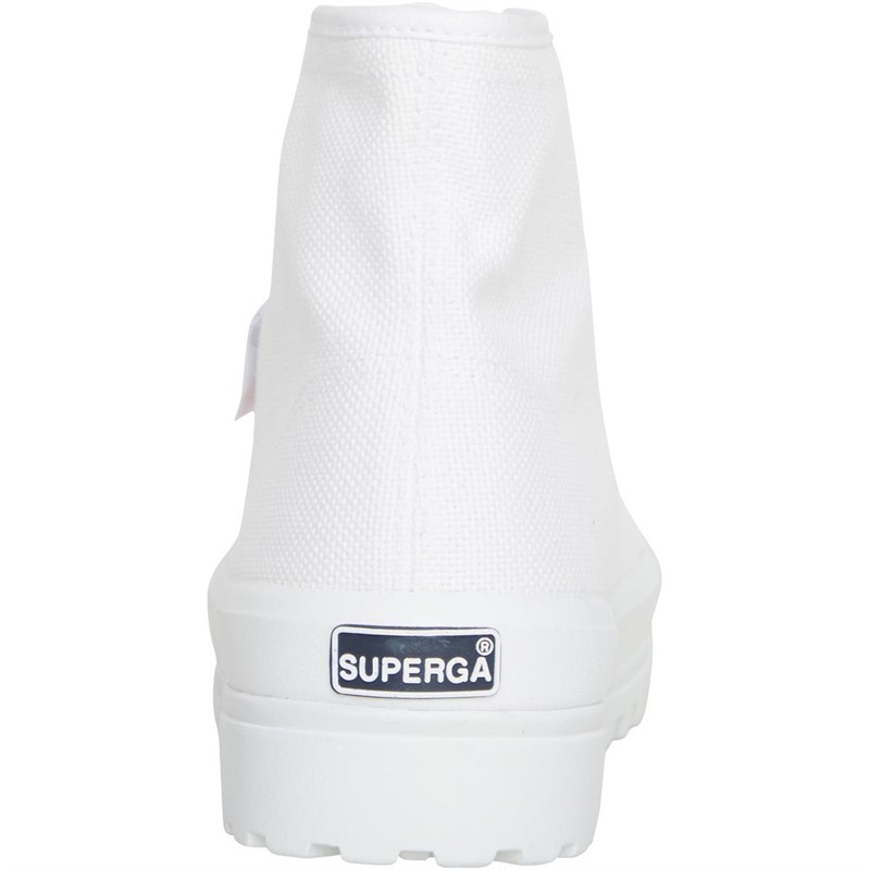 Superga Baskets Montantes 2341 Alpina Resin Eyelets Femme Blanc