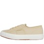 Superga Dames 2750 Organic Natural Dye Canvas en gympen Bruin