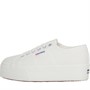 Superga Dames 2790 Cotw Linea Up And Down Platofrm Canvas en gympen Wit
