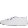 Superga Dames 2750 Naplng Cotu Canvas en gympen Wit