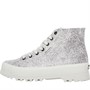 Superga Baskets Montantes 2341 Alpina Micro Faux Snake Femme Blanc