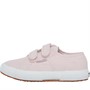 Superga Meisjes 2750 Cotjstrap Classic Canvas en gympen Lichtroze