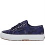 Superga Jongens 2750 Camo Rips Canvas en gympen Blauw