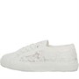 Superga Girls 2750 Macrame Pumps Total White/Avorio