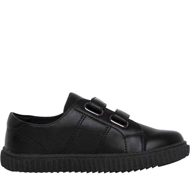 Superga Boys 4869 Synleastrapj Shoes Black