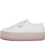 Superga Womens 2790 Cotcoloropew Pumps White/Light Pink/Pink Smoke