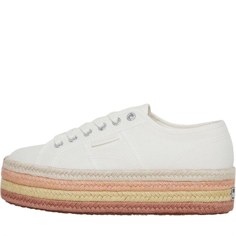 superga white pumps