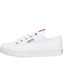 Superga Womens 2630 Stripe Rainbow Trainers White/Rainbow